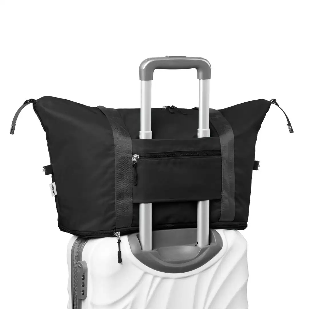 Manufacturers Custom Logo Large Waterproof Nylon Folding Organizer Expandable Foldable Luggage Travel Duffle Bag for Men Women - Image 6