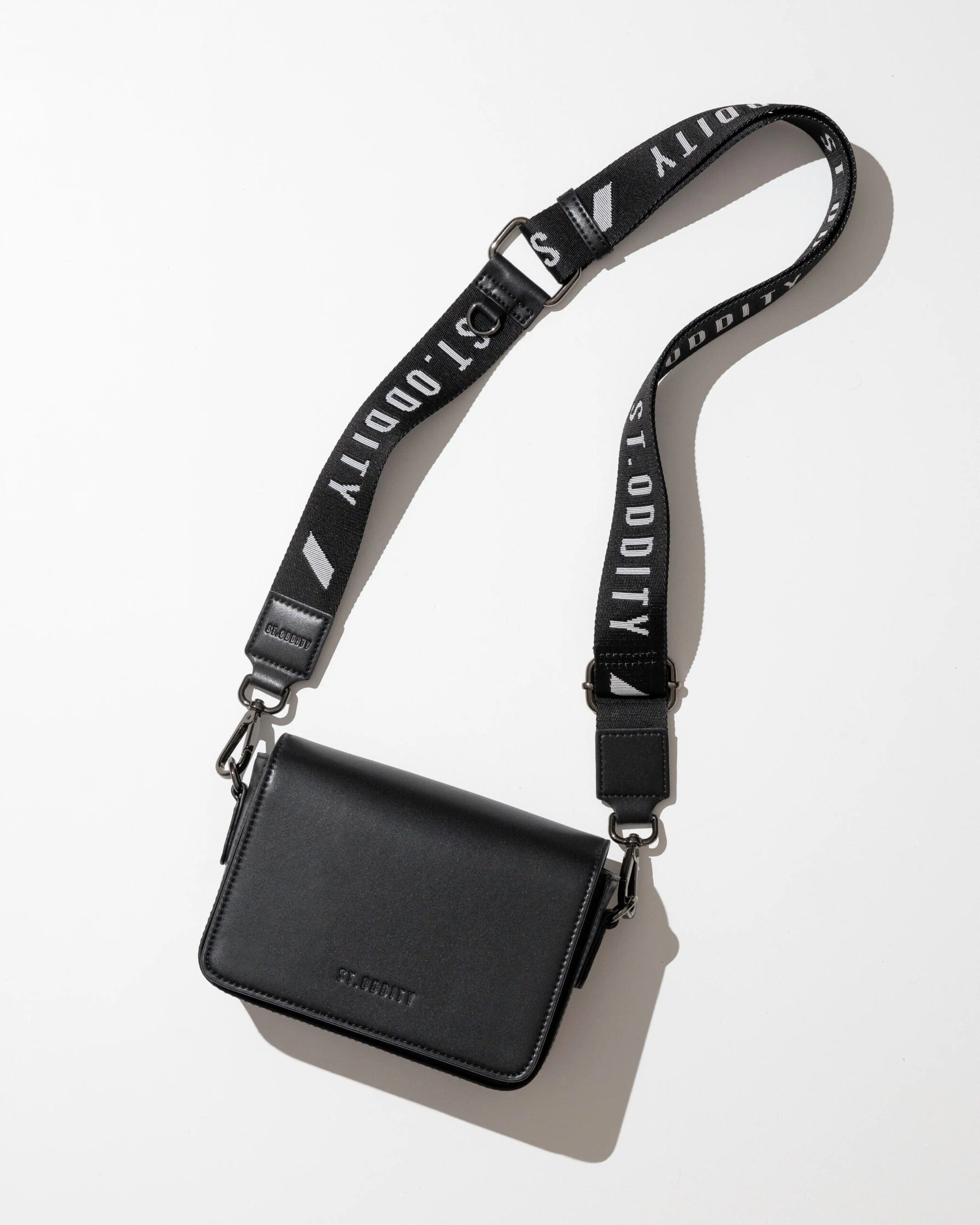 Manufacturers Custom With Printed Strap Logo Designer Fashion Small Mini Vegan Pu Leather Sling Shoulder Crossbody Bag for Women - Image 6