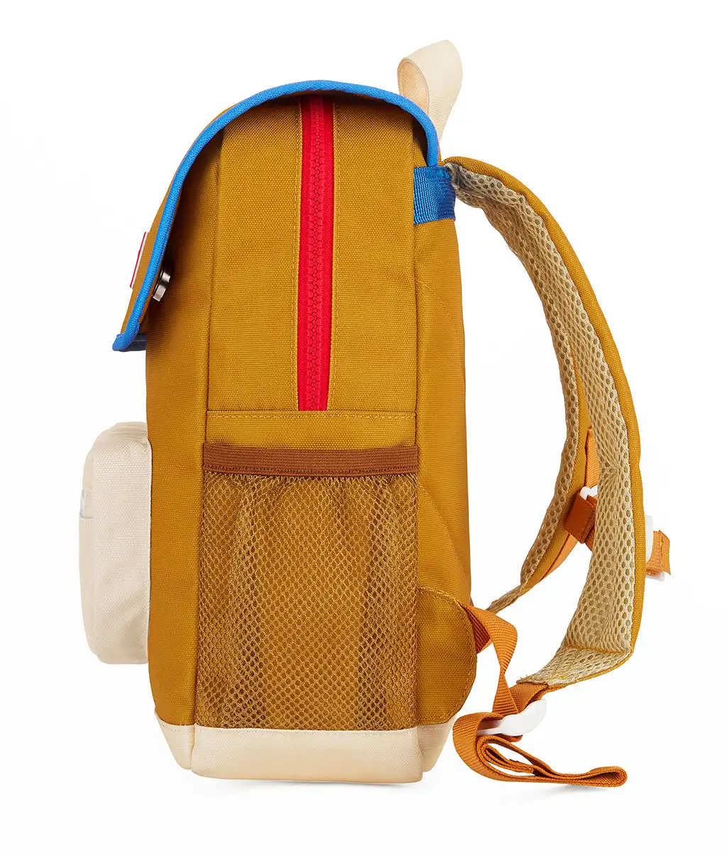 Manufacturers Custom Logo Sustainable Eco Friendly 100% Recycled Colourful Small Children Kids Backpack School Bag for Boys Girls - Image 4