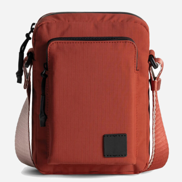 Manufacturers Custom Sustainable Eco Friendly 100% Recycled Nylon Small Mini Phone Shoulder Crossbody Sling Bag for Men Women