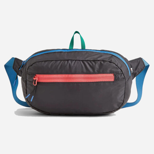 Manufacturers Custom Sustainable Eco Friendly Recycled Nylon Hiking Sports Running Bum Belt Fanny Pack Waist Bag for Men Women