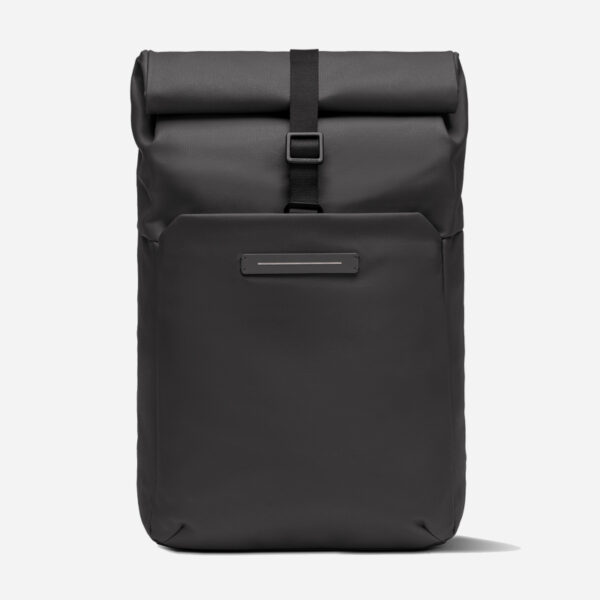 Manufacturers Custom Sustainable Eco Friendly 100% Recycled Cotton Canvas Waterproof Rolltop Roll Top Travel Laptop Backpack Bag