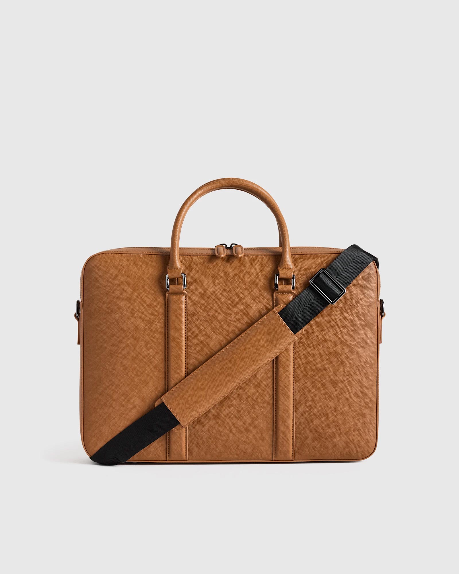 Manufacturers Custom Fashion Luxury Premium Waterproof Vintage Full Grain Leather Travel Business Laptop Bag Briefcase for Men - Image 2
