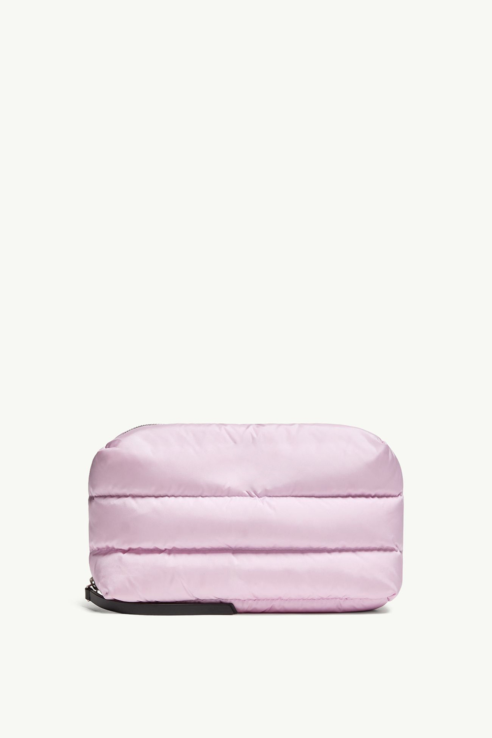 Manufacturers Custom Personalized With Logo Soft Cotton Nylon Padded Puffy Puffer Quilted Makeup Cosmetic Pouch Bags for Women - Image 2