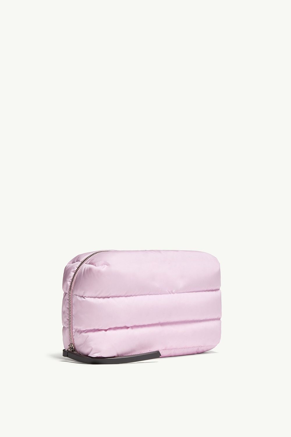 Manufacturers Custom Personalized With Logo Soft Cotton Nylon Padded Puffy Puffer Quilted Makeup Cosmetic Pouch Bags for Women - Image 3