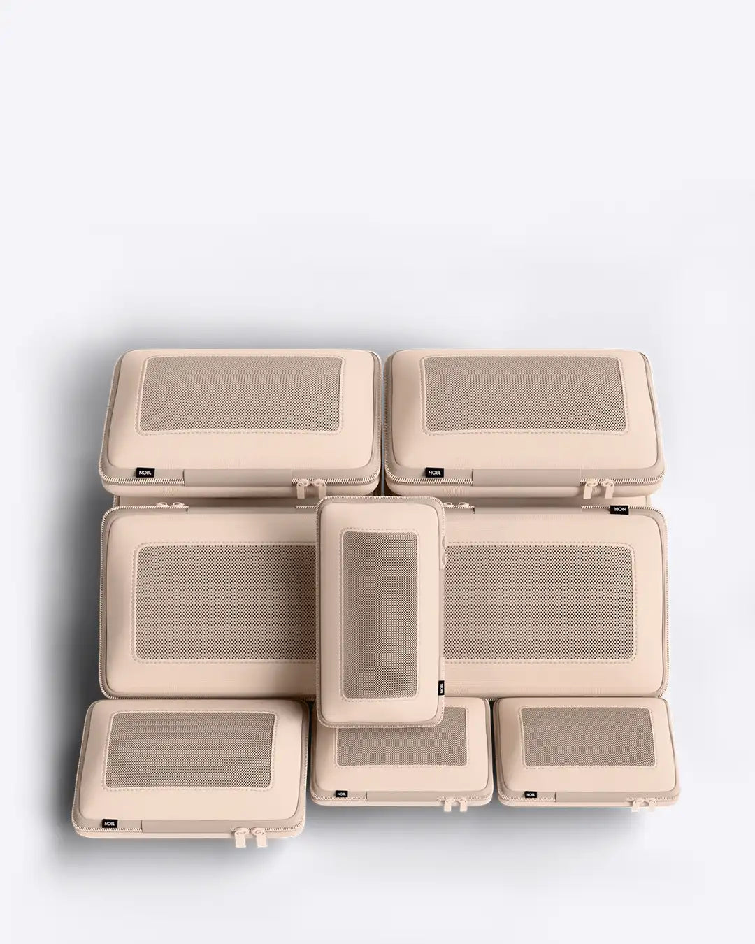Manufacturers Custom Machine Washable 6 Pieces Suitcases Carry on Luggage Organizer Bag Set Compression Packing Cubes for Travel - Image 2