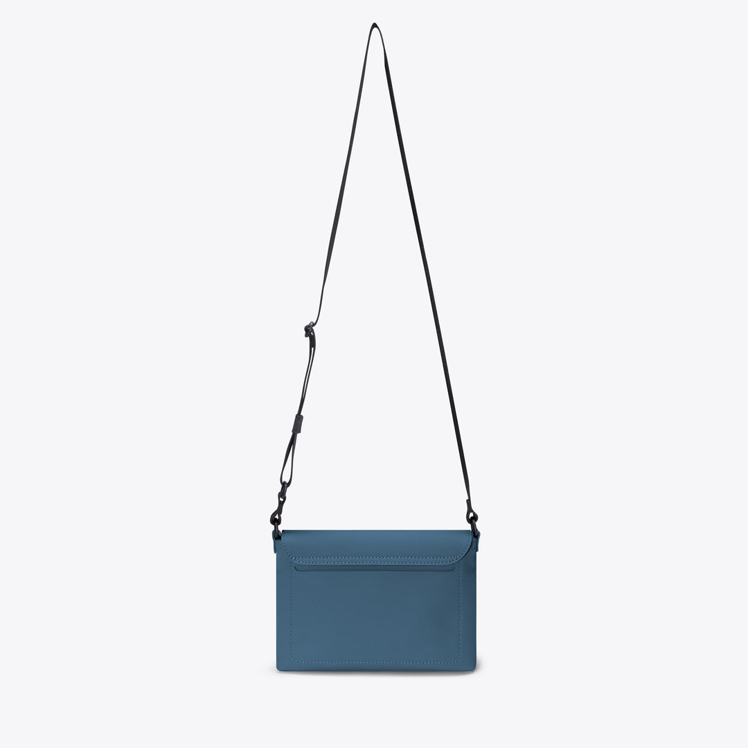 Manufacturer Custom With Logo Fashion Premium Flap Buckle Waterproof Vegan Pu Leather Sling Shoulder Crossbody Bag for Men Women - Image 4