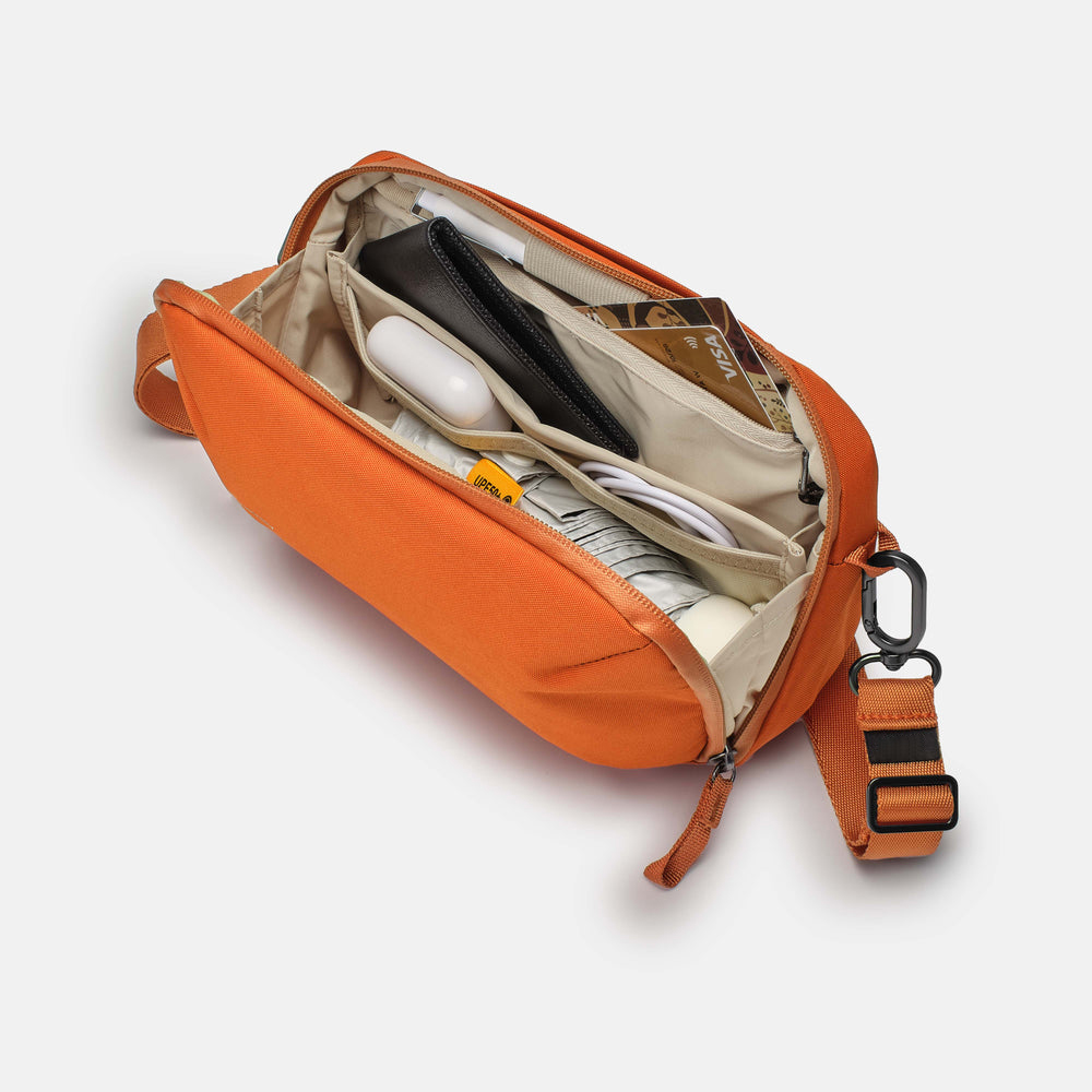 Manufacturers Custom Logo Fashion Daily Urban Commuter Rfid Blocking Anti-Theft Locking Travel Crossbody Sling Bag for Men Women - Image 3