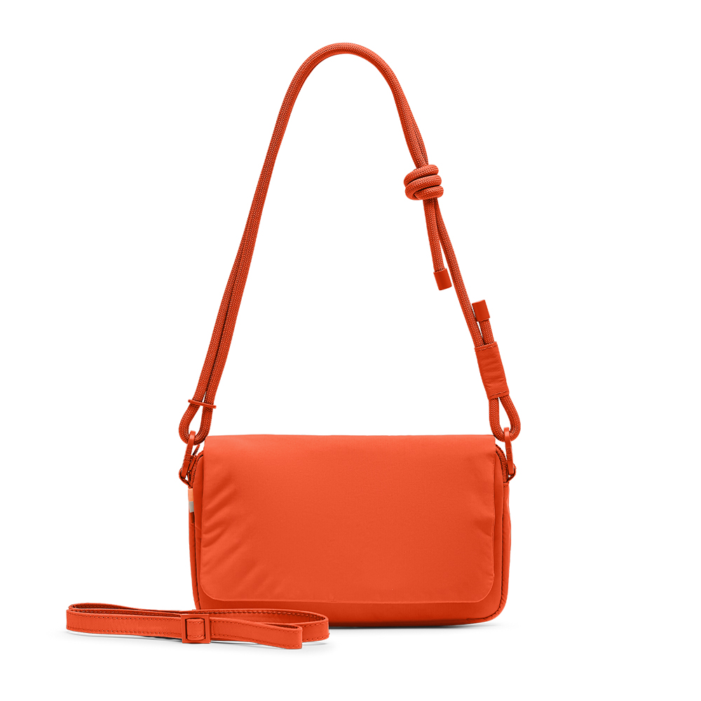 Manufacturers Custom Sustainable Eco Friendly 100% Recycled Nylon Waterproof Casual Travel Shoulder Crossbody Bag for Women - Image 2