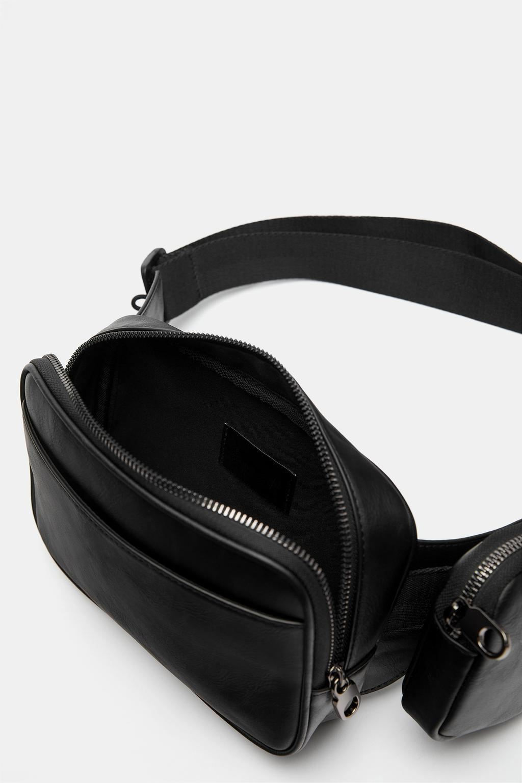 Manufacturers Custom Logo Designer Fashion Premium Vegan Pu Leather Sling Crossbody Bum Belt Fanny Pack Waist Bags for Men Women - Image 3