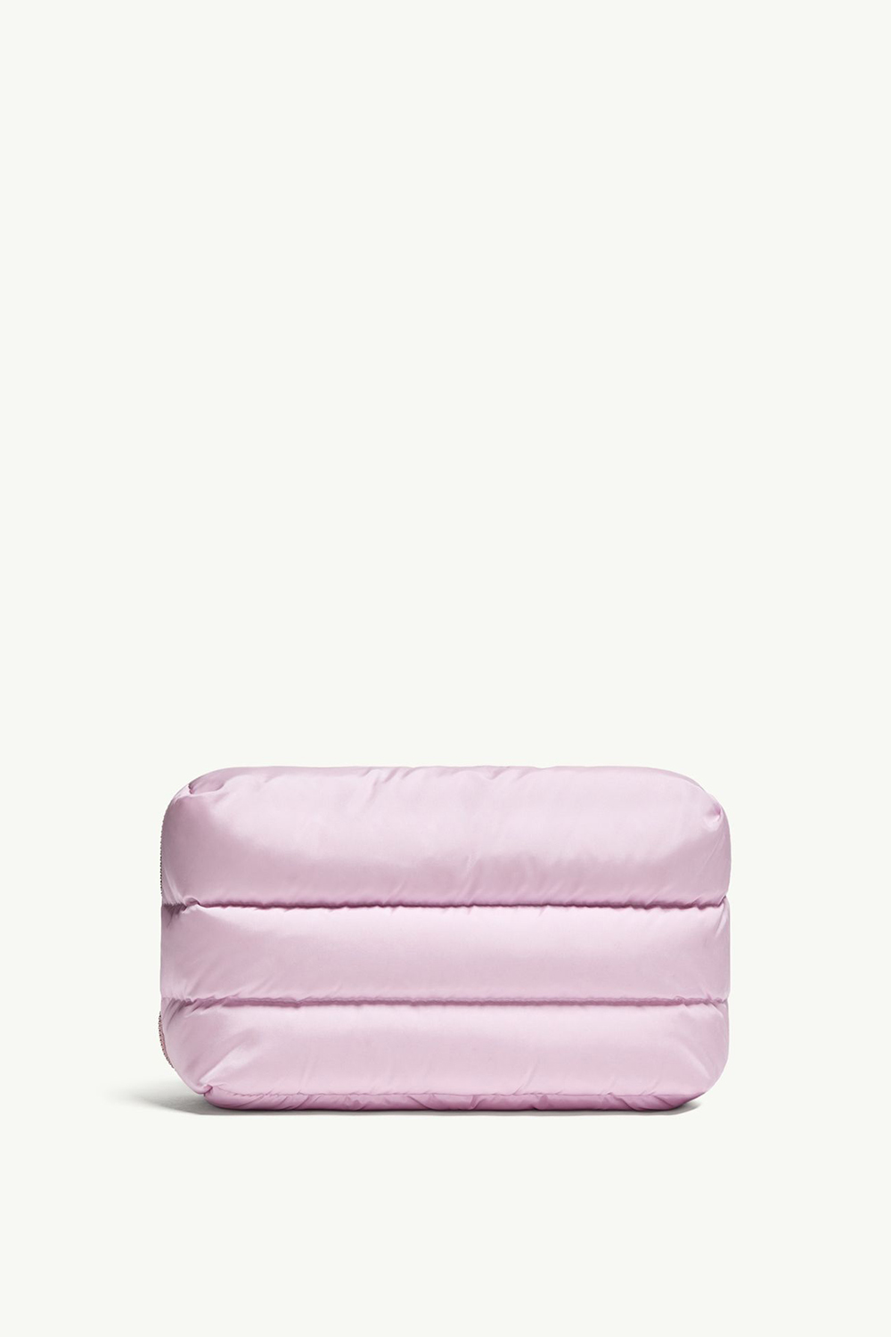 Manufacturers Custom Personalized With Logo Soft Cotton Nylon Padded Puffy Puffer Quilted Makeup Cosmetic Pouch Bags for Women - Image 5