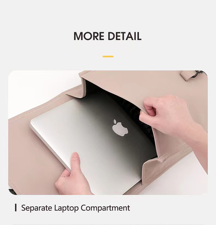 Manufacturers Custom With Logo Fashion Premium Casual Travel Waterproof Vegan Pu Leather Laptop Back Pack Backpack for Men Women - Image 5