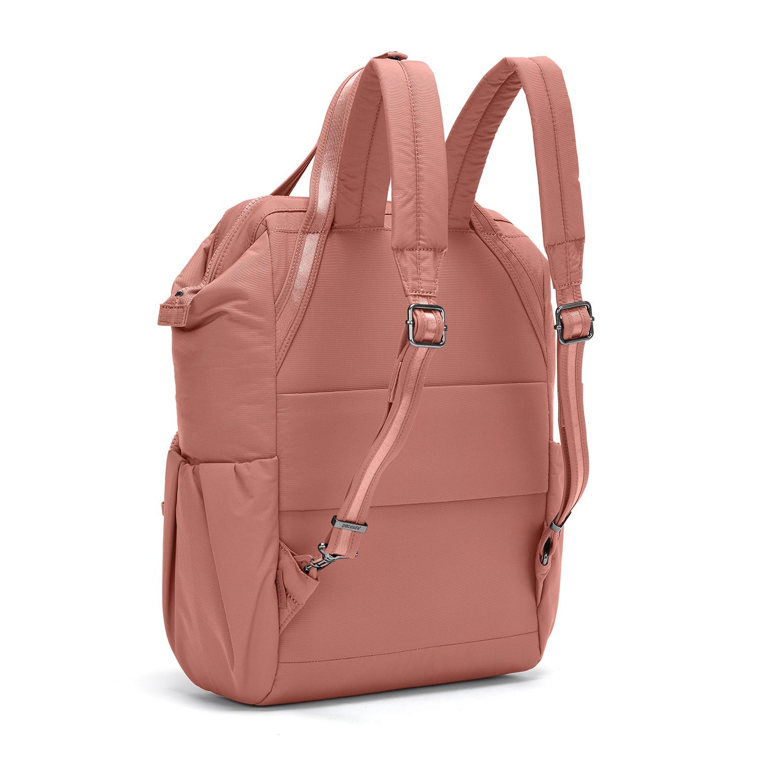 Manufacturer Custom Sustainable Eco Friendly 100% Recycled Nylon Waterproof Anti Theft Casual Travel Laptop Backpack for Women - Image 3