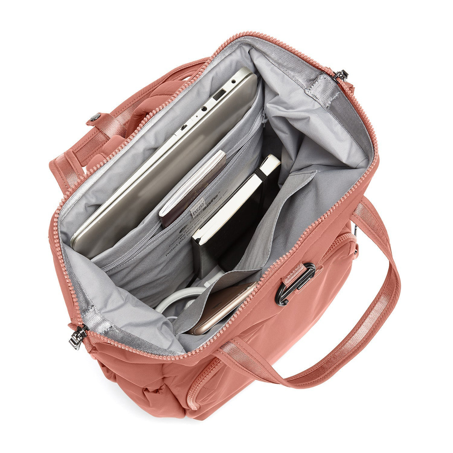 Manufacturer Custom Sustainable Eco Friendly 100% Recycled Nylon Waterproof Anti Theft Casual Travel Laptop Backpack for Women - Image 4