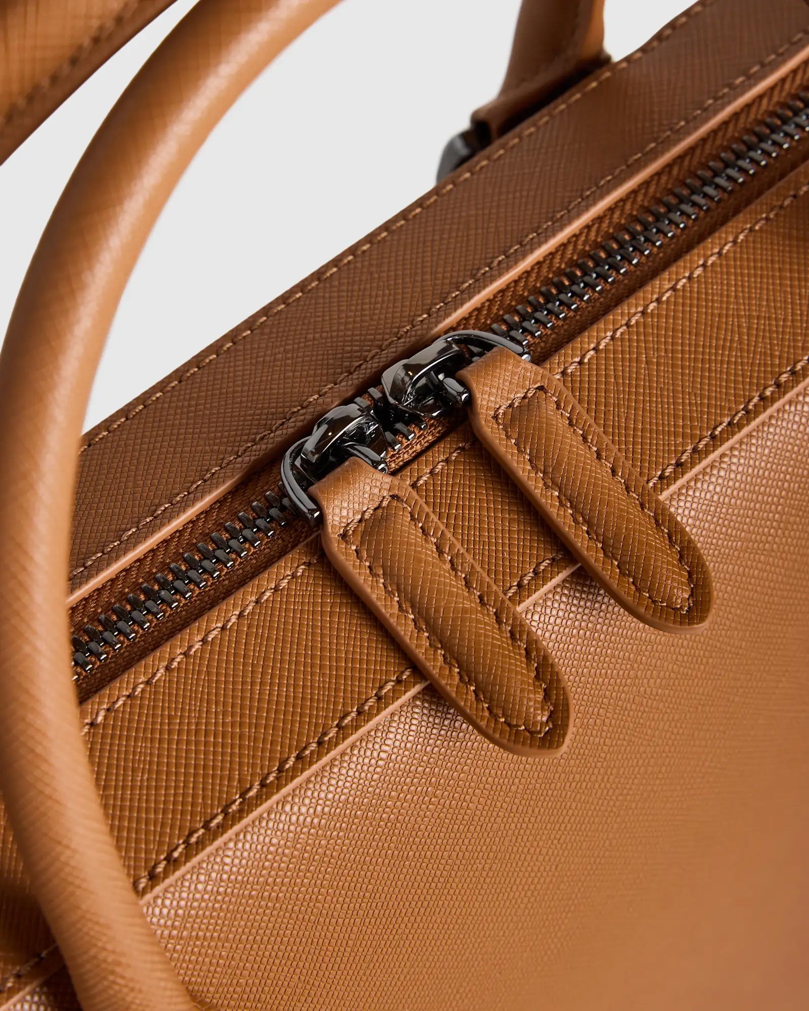 Manufacturers Custom Fashion Luxury Premium Waterproof Vintage Full Grain Leather Travel Business Laptop Bag Briefcase for Men - Image 6