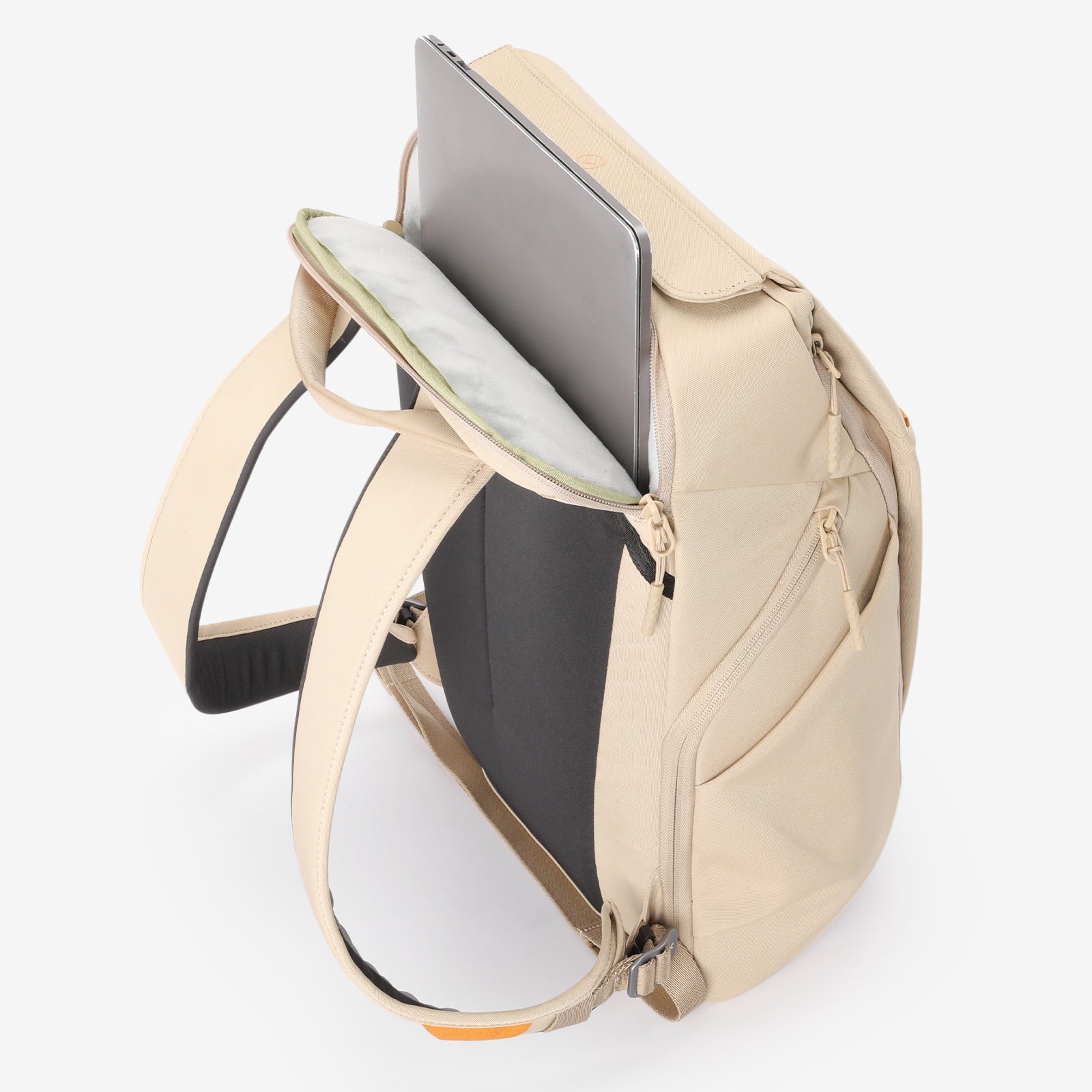 Manufacturer Custom Sustainable Eco Friendly 100% Recycled Polyester Modern Premium Urban Commuter Laptop Backpack for Men Women - Image 5