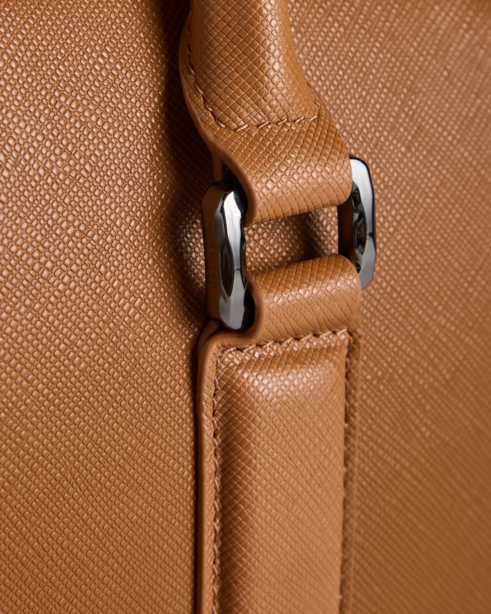 Manufacturers Custom Fashion Luxury Premium Waterproof Vintage Full Grain Leather Travel Business Laptop Bag Briefcase for Men - Image 7
