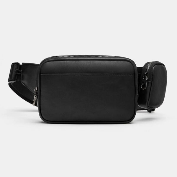 Manufacturers Custom Logo Designer Fashion Premium Vegan Pu Leather Sling Crossbody Bum Belt Fanny Pack Waist Bags for Men Women